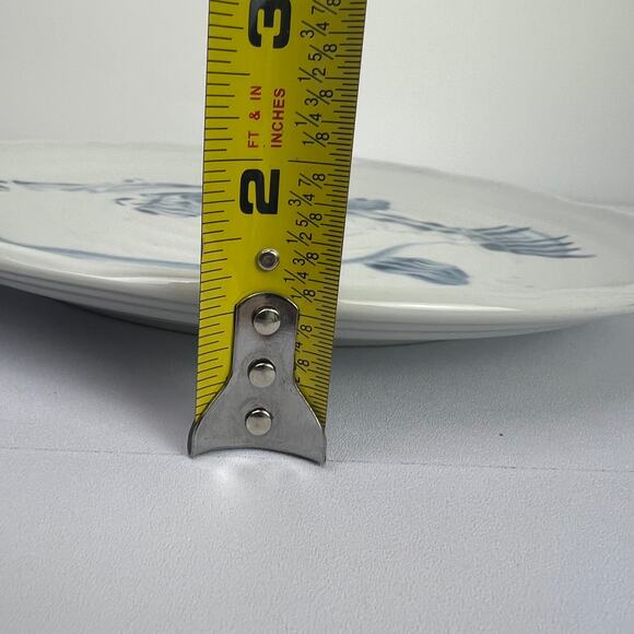 Fugu Pufferfish Vintage Japanese Ceramic Plate Handpainted Collectible 12 inch - Picture 16 of 16